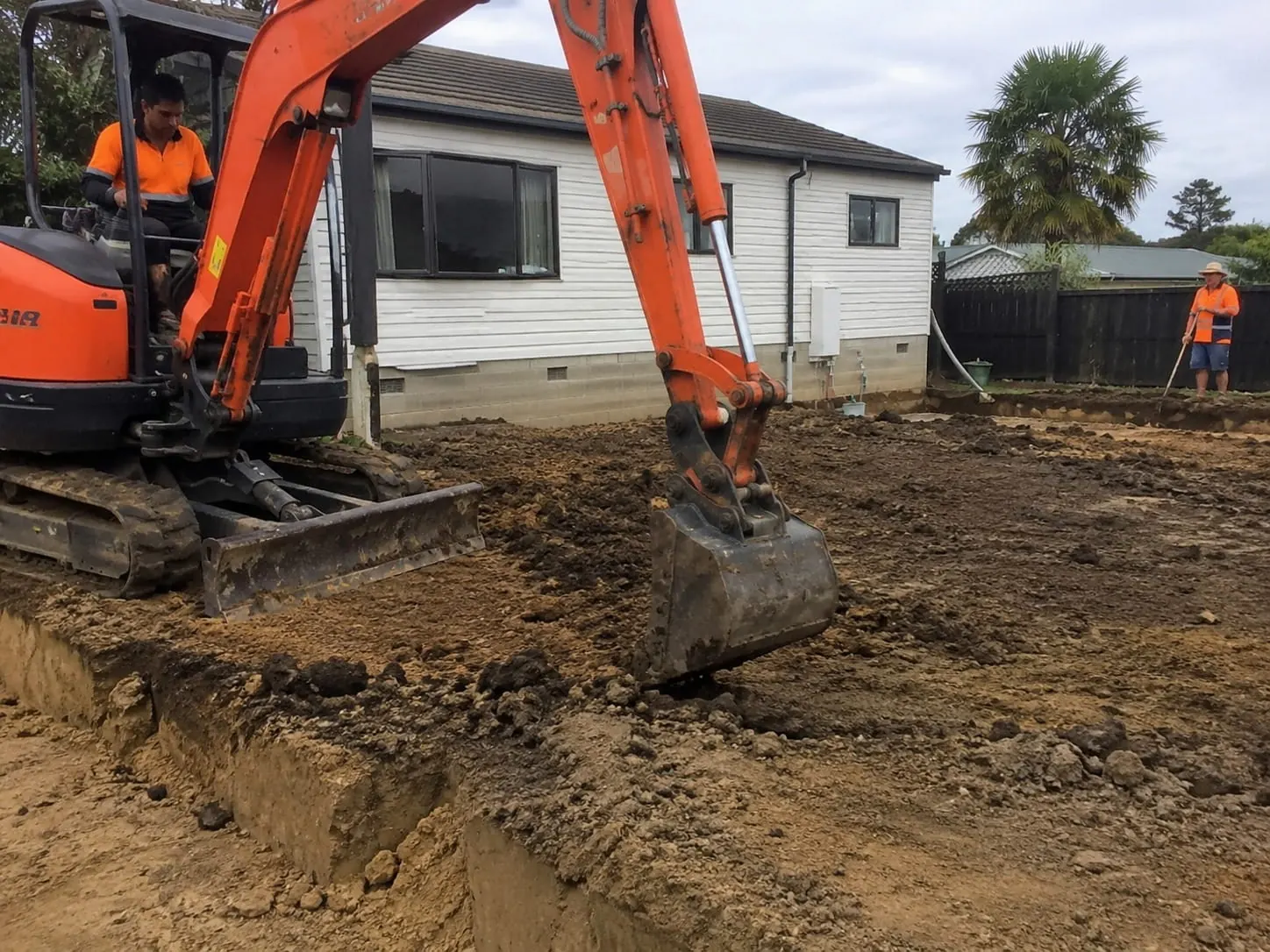 Site excavation and ground preparation in Auckland