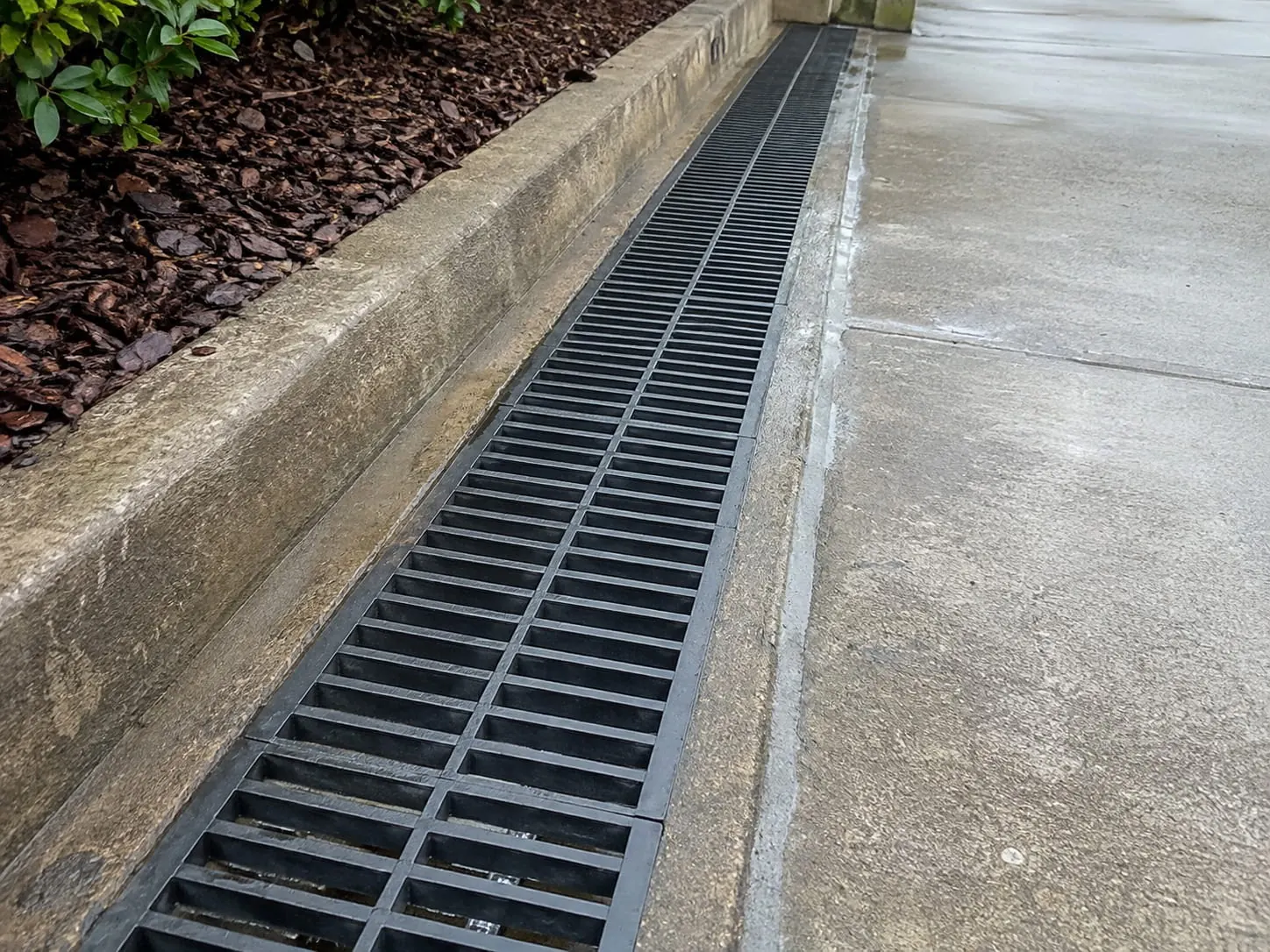 Land drainage works underway on an Auckland property